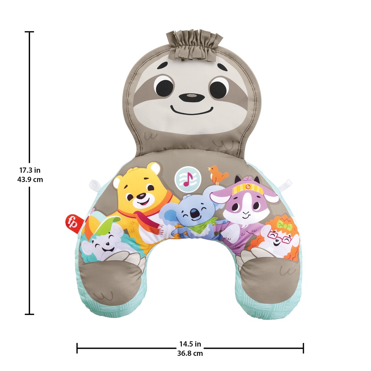 Fisher-Price Perezoso Cojín con música y vibraciones relajantes para bebé 7