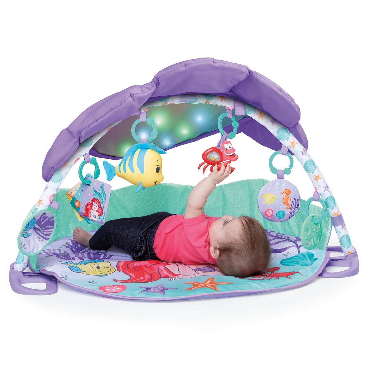 LA PEQUEÑA SIRENA Twinkle Trove Luces y música Gimnasio de actividades 2