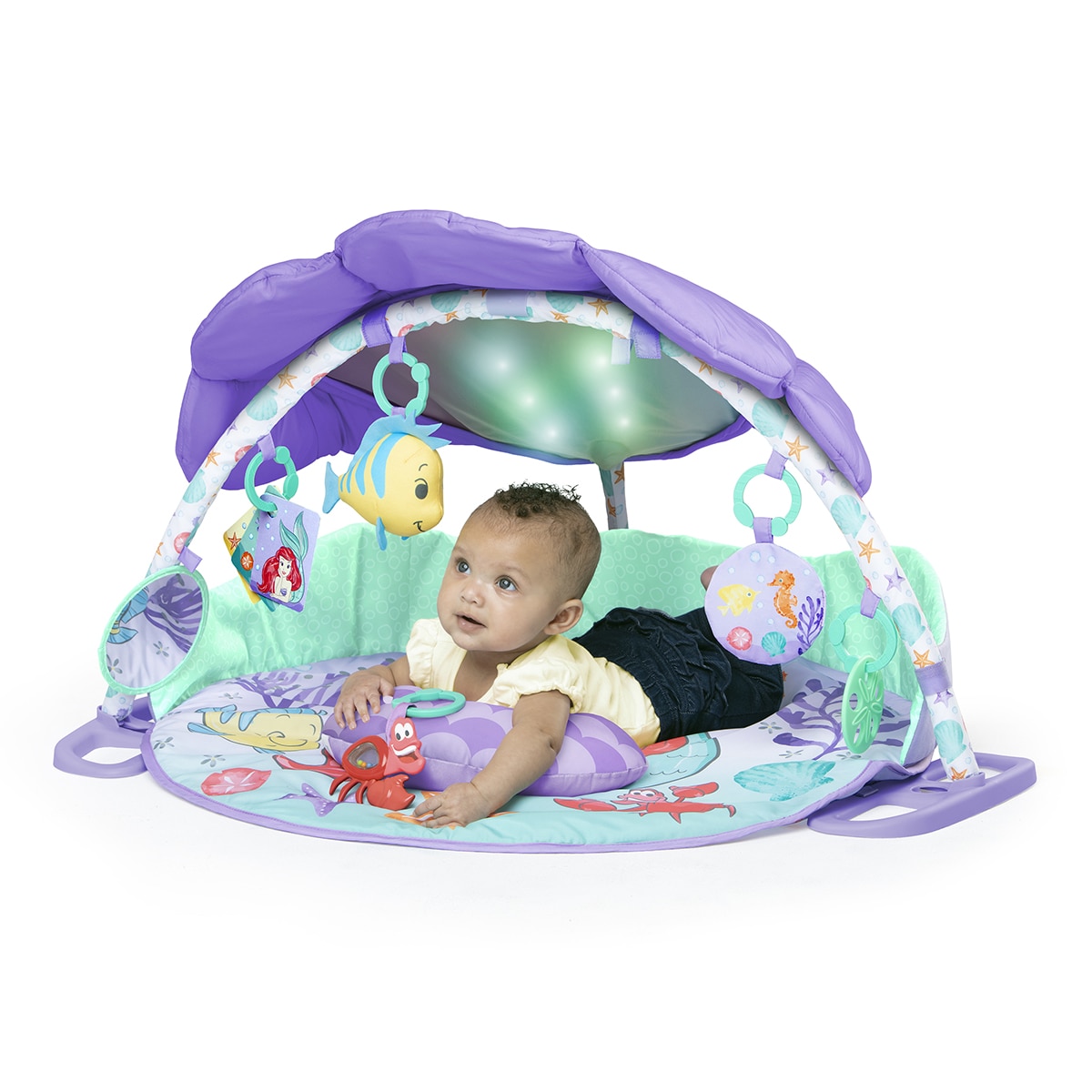 LA PEQUEÑA SIRENA Twinkle Trove Luces y música Gimnasio de actividades 3