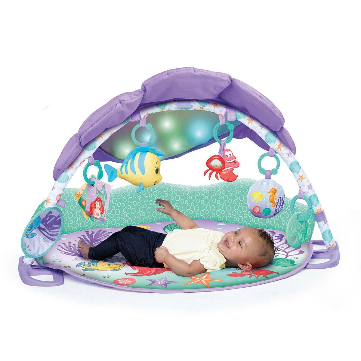 LA PEQUEÑA SIRENA Twinkle Trove Luces y música Gimnasio de actividades 4