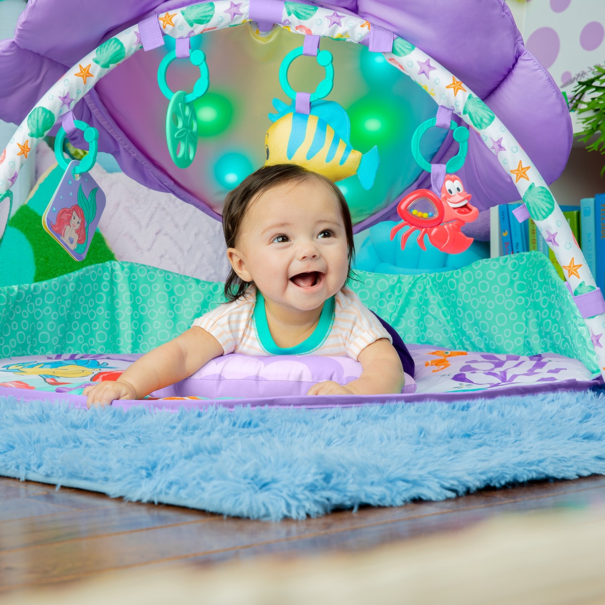 LA PEQUEÑA SIRENA Twinkle Trove Luces y música Gimnasio de actividades 5