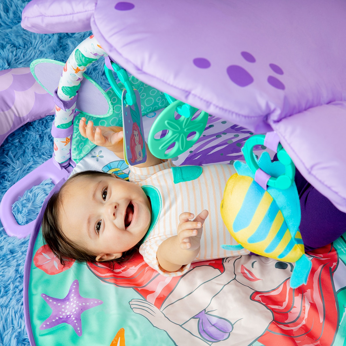 LA PEQUEÑA SIRENA Twinkle Trove Luces y música Gimnasio de actividades 6