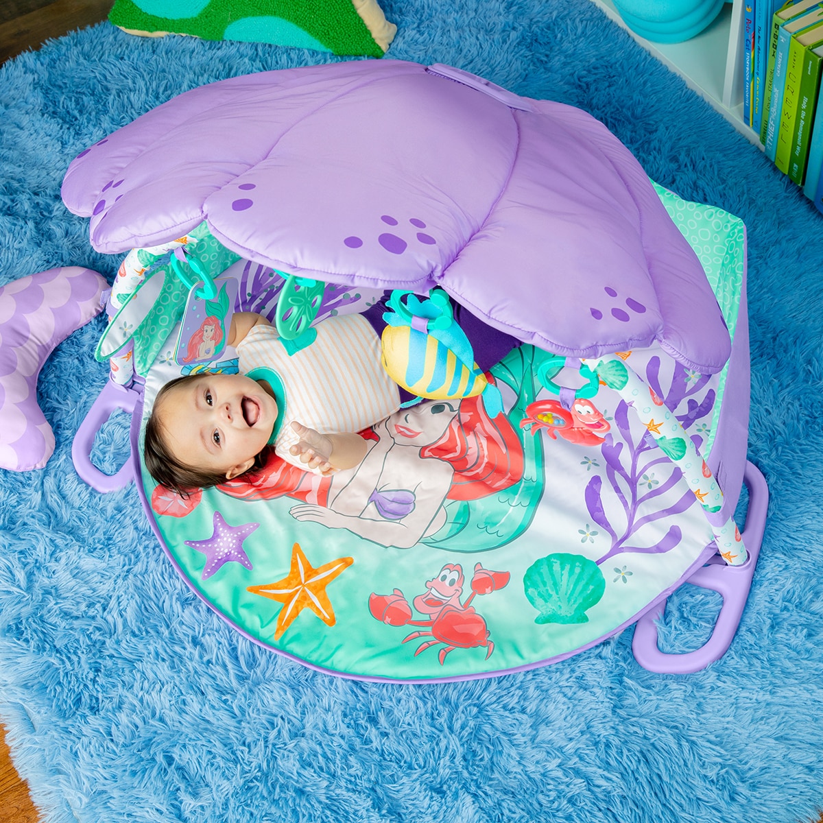 LA PEQUEÑA SIRENA Twinkle Trove Luces y música Gimnasio de actividades 7