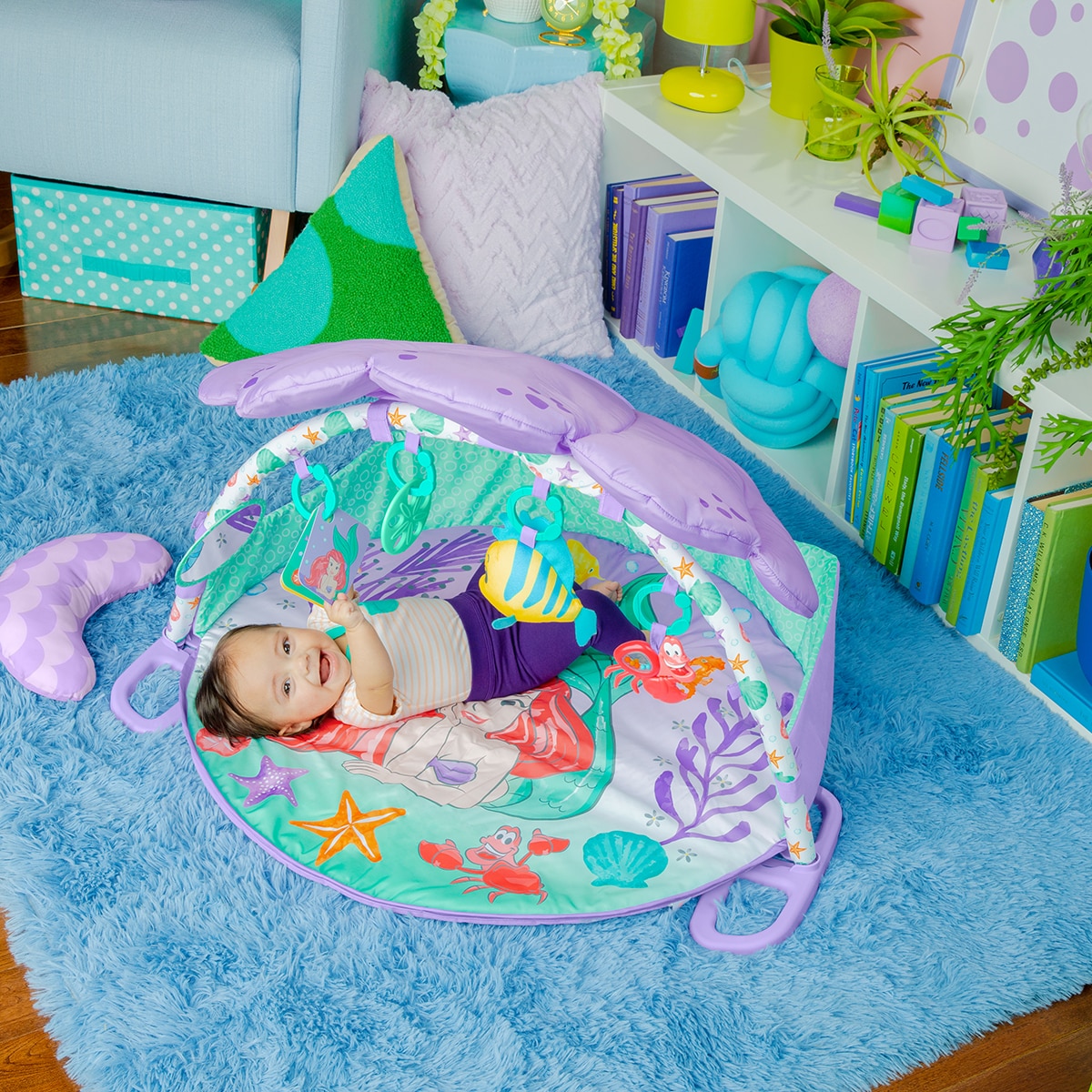 LA PEQUEÑA SIRENA Twinkle Trove Luces y música Gimnasio de actividades 8