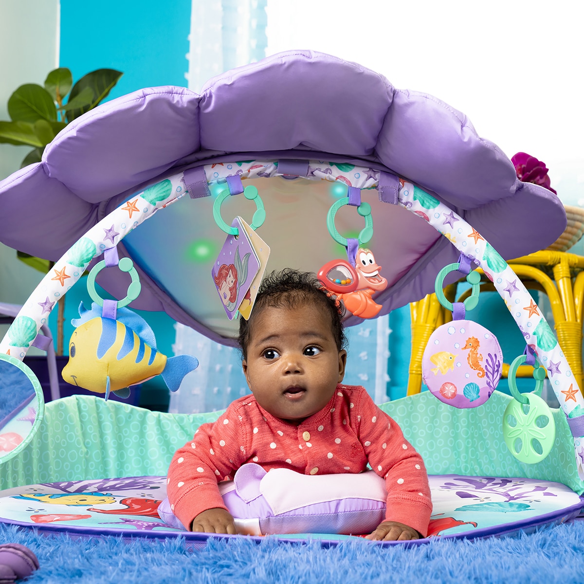 LA PEQUEÑA SIRENA Twinkle Trove Luces y música Gimnasio de actividades 14