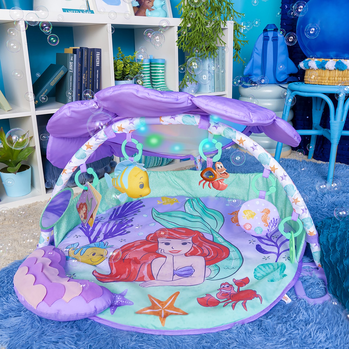 LA PEQUEÑA SIRENA Twinkle Trove Luces y música Gimnasio de actividades 16