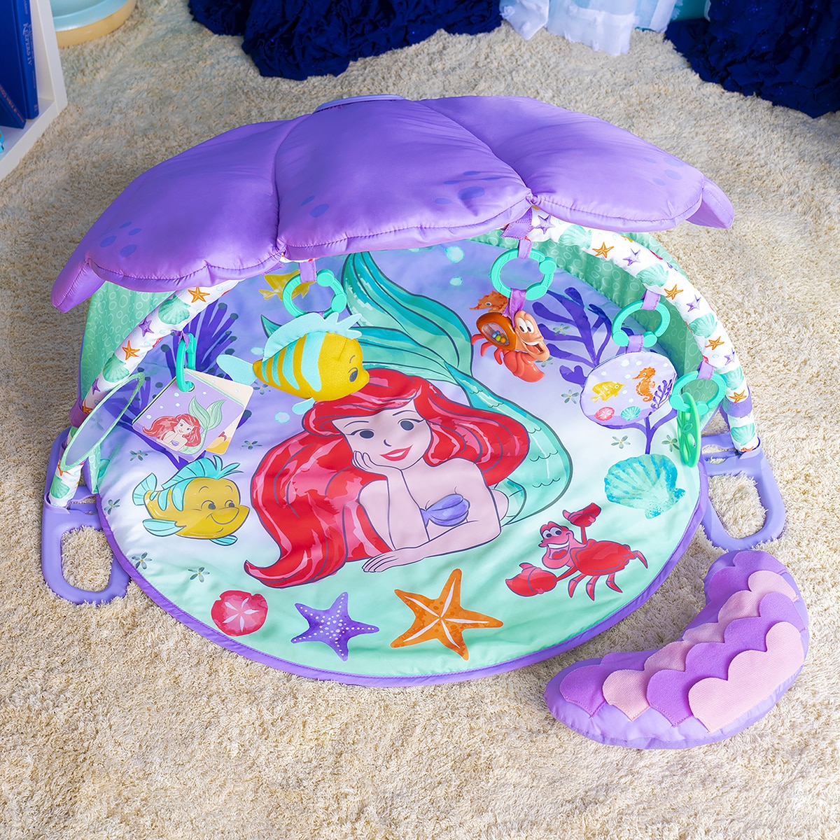 LA PEQUEÑA SIRENA Twinkle Trove Luces y música Gimnasio de actividades 18