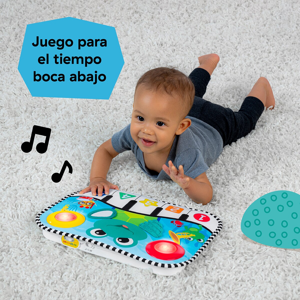 Cojín Musical para Patear y Explorar para Cuna Neptune's Kick & Explore Baby Einstein 2