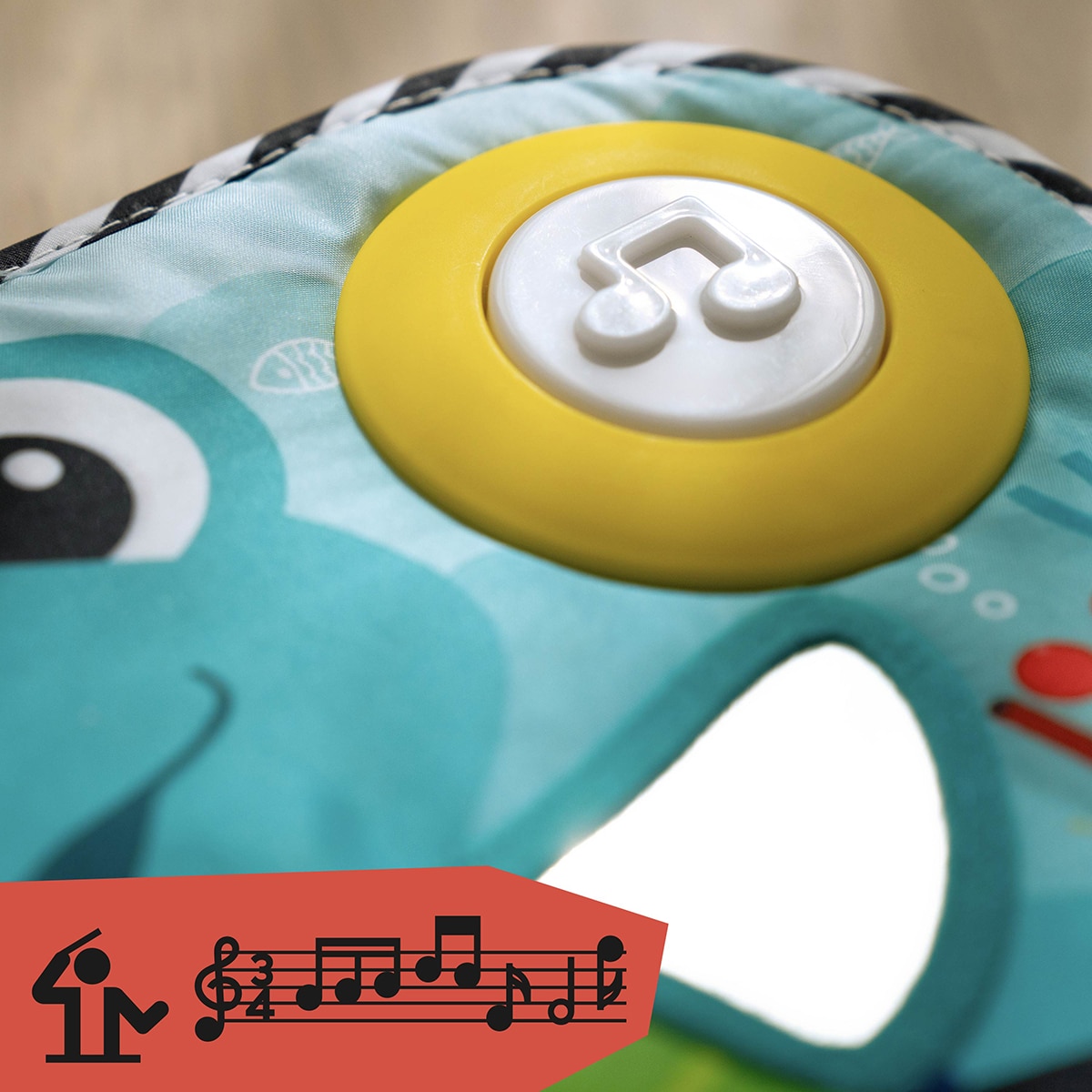 Cojín Musical para Patear y Explorar para Cuna Neptune's Kick & Explore Baby Einstein 9