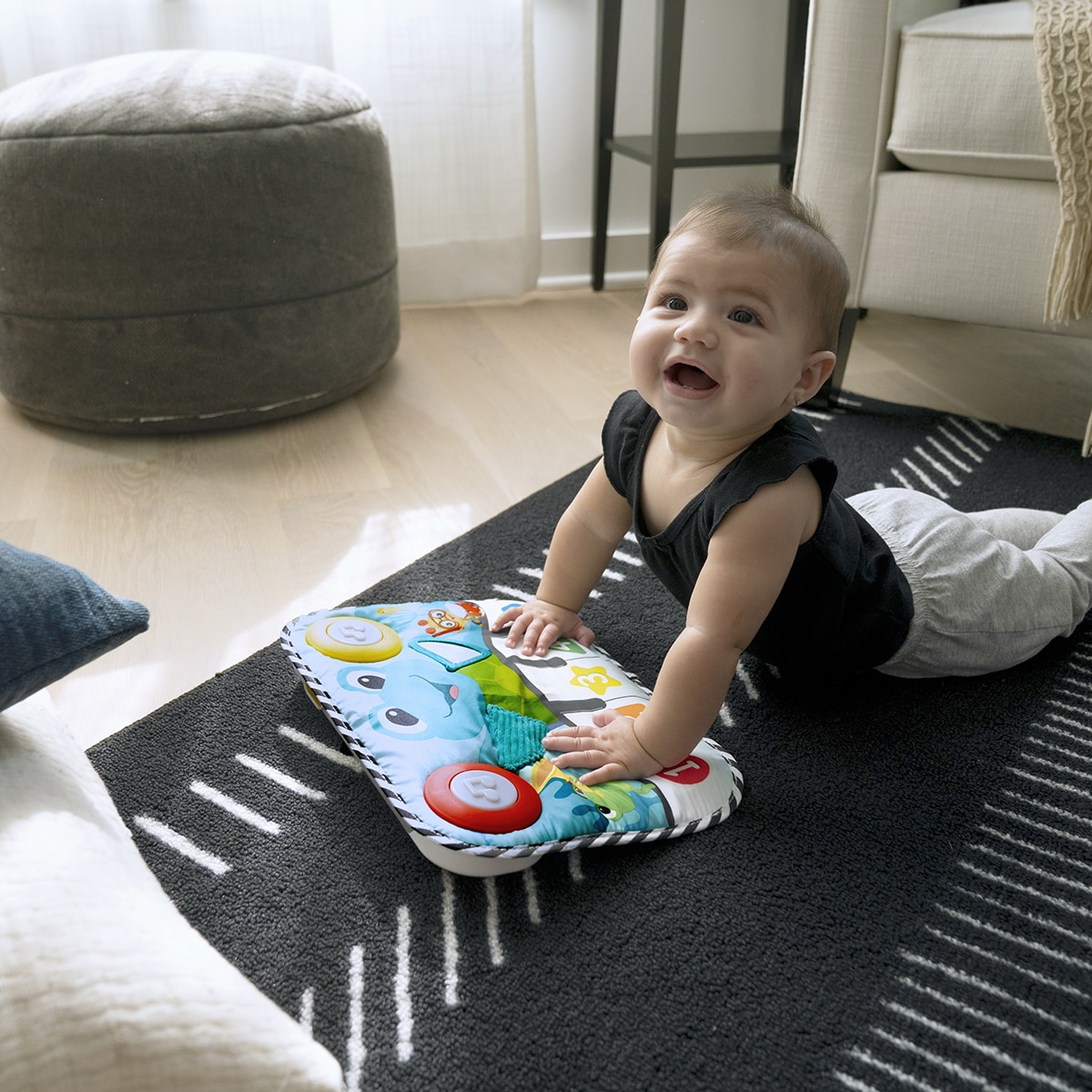 Cojín Musical para Patear y Explorar para Cuna Neptune's Kick & Explore Baby Einstein 12