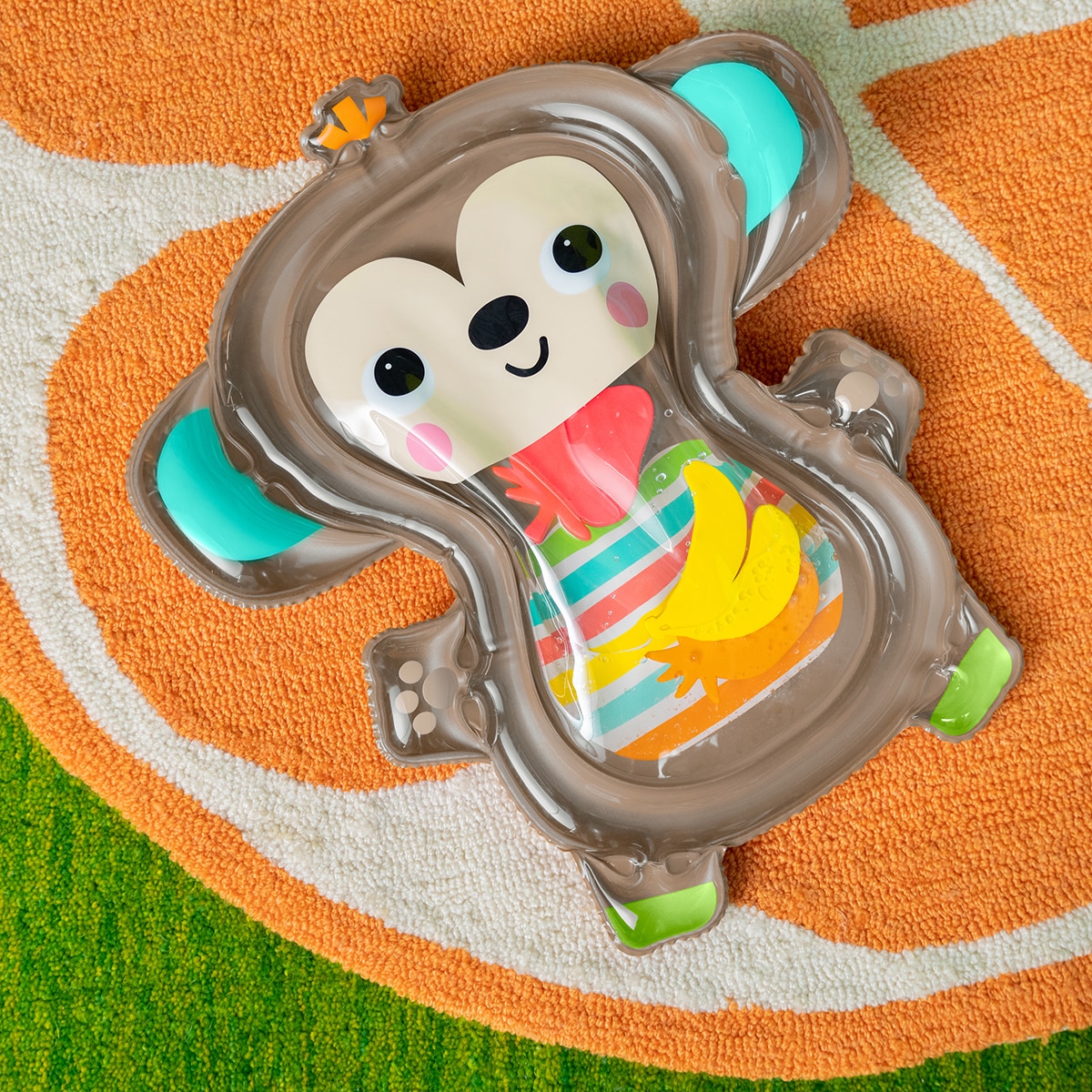 Alfombra inflable con agua Hungry Monkey Bright Starts 5