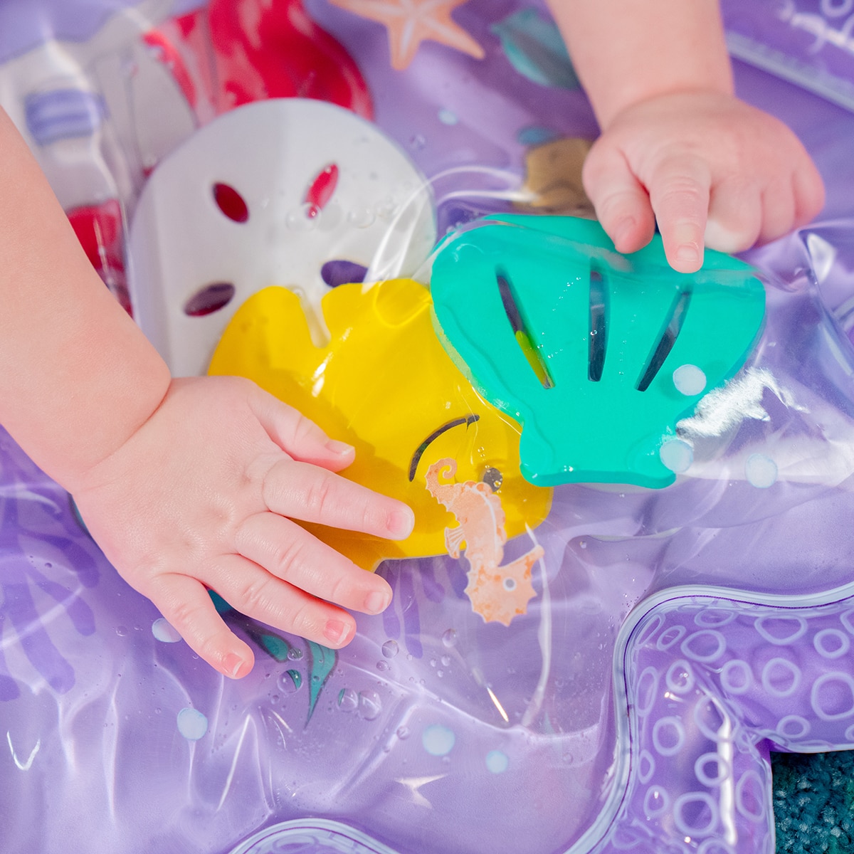 Alfombra acuática The Little Mermaid Sea Treasures Bright Starts 7