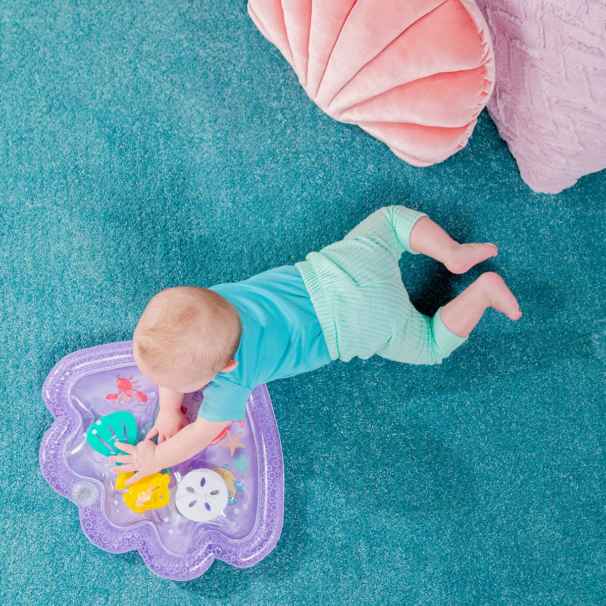 Alfombra acuática The Little Mermaid Sea Treasures Bright Starts 8