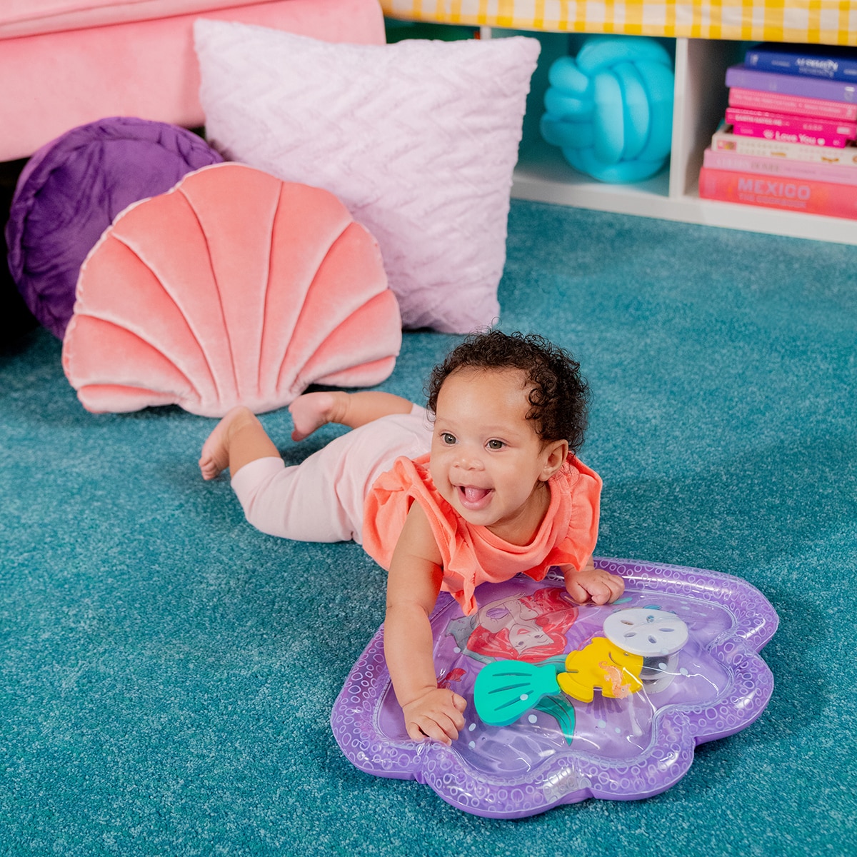 Alfombra acuática The Little Mermaid Sea Treasures Bright Starts 9