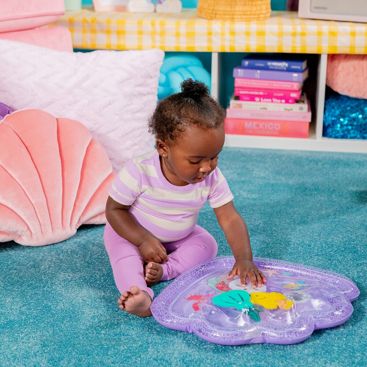 Alfombra acuática The Little Mermaid Sea Treasures Bright Starts 11