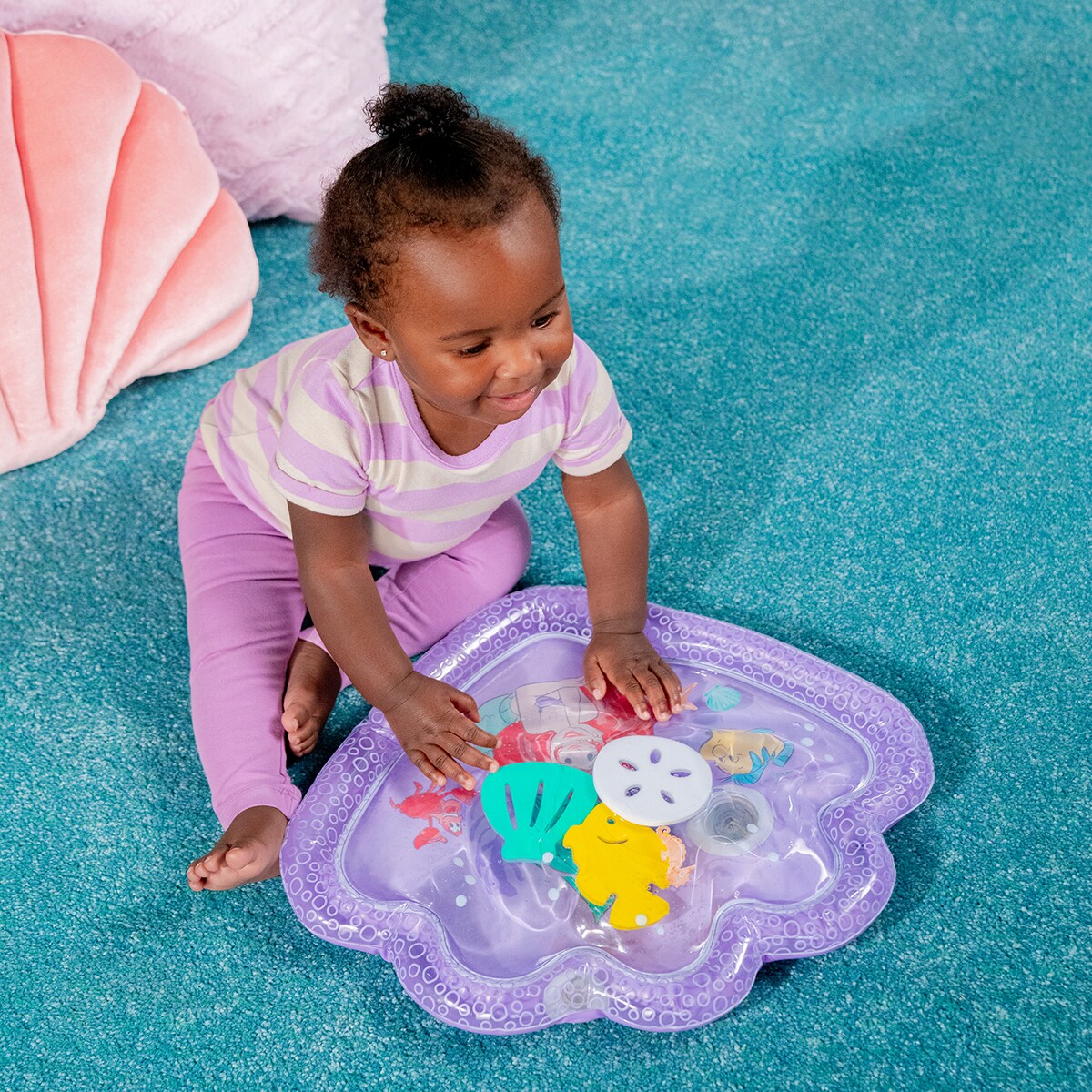 Alfombra acuática The Little Mermaid Sea Treasures Bright Starts 12