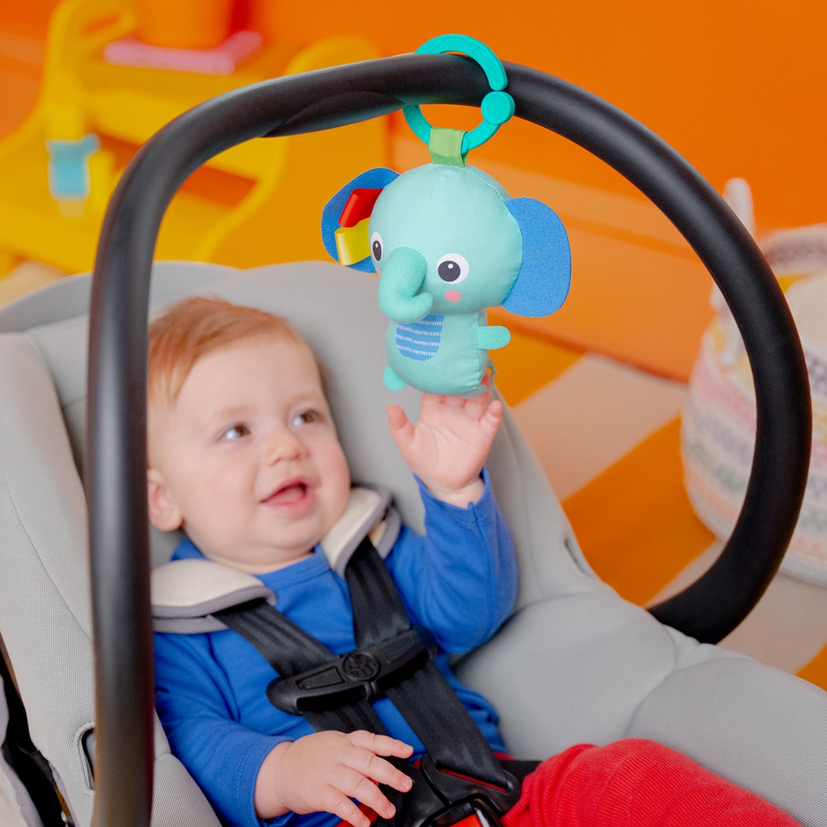 Gimnasio para bebés Activity Gym plegable Wild Wiggles Bright Starts 14