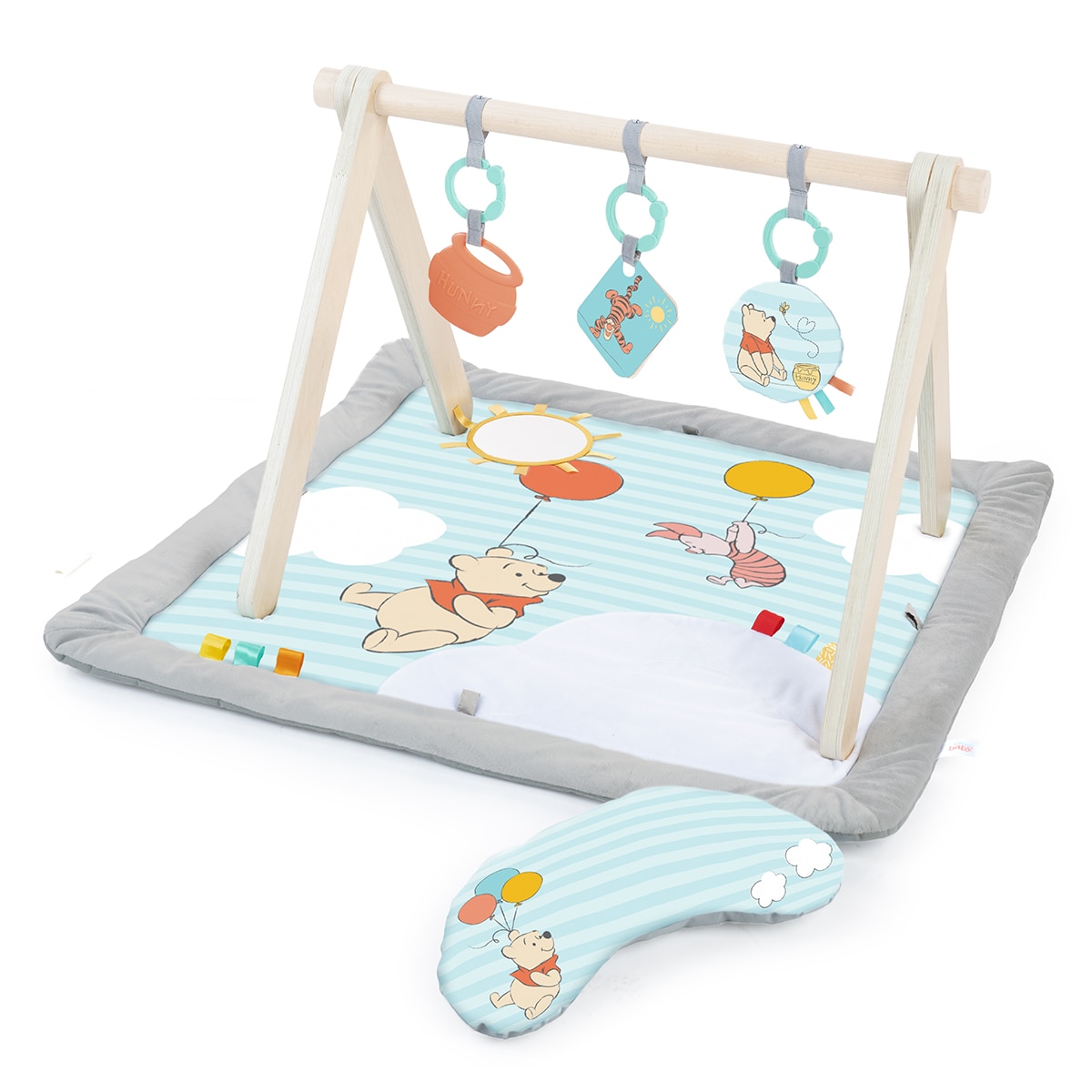 Gimnasio de actividades Winnie the Pooh Once Upon a Tummy Time Bright Starts 2