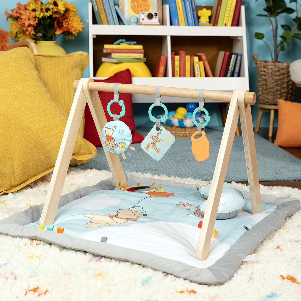 Gimnasio de actividades Winnie the Pooh Once Upon a Tummy Time Bright Starts 3