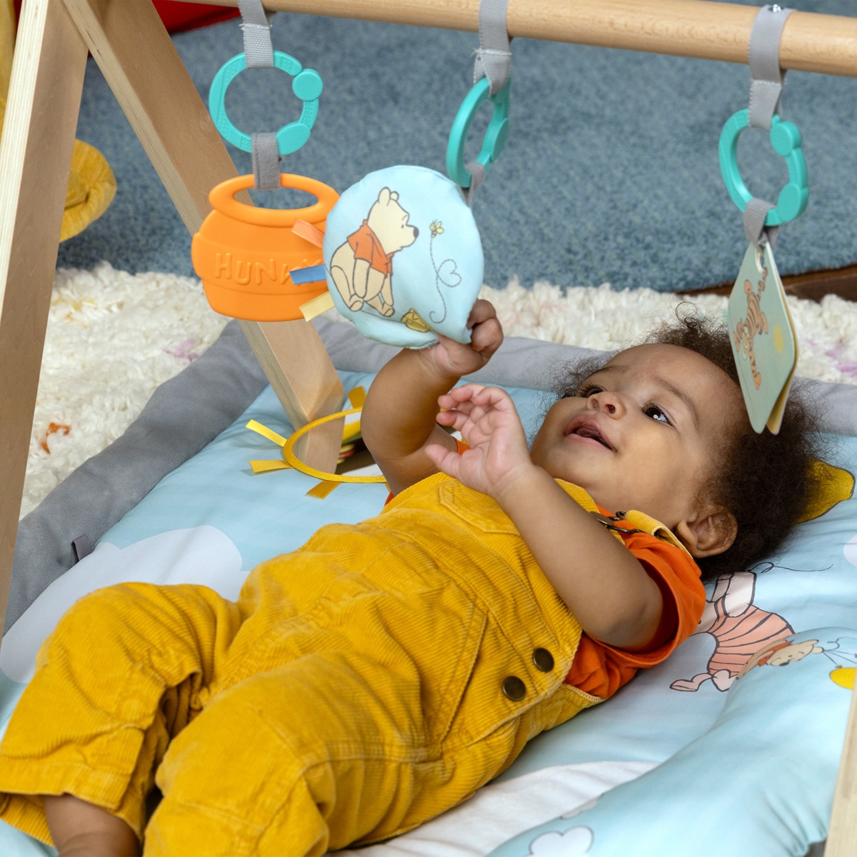 Gimnasio de actividades Winnie the Pooh Once Upon a Tummy Time Bright Starts 7