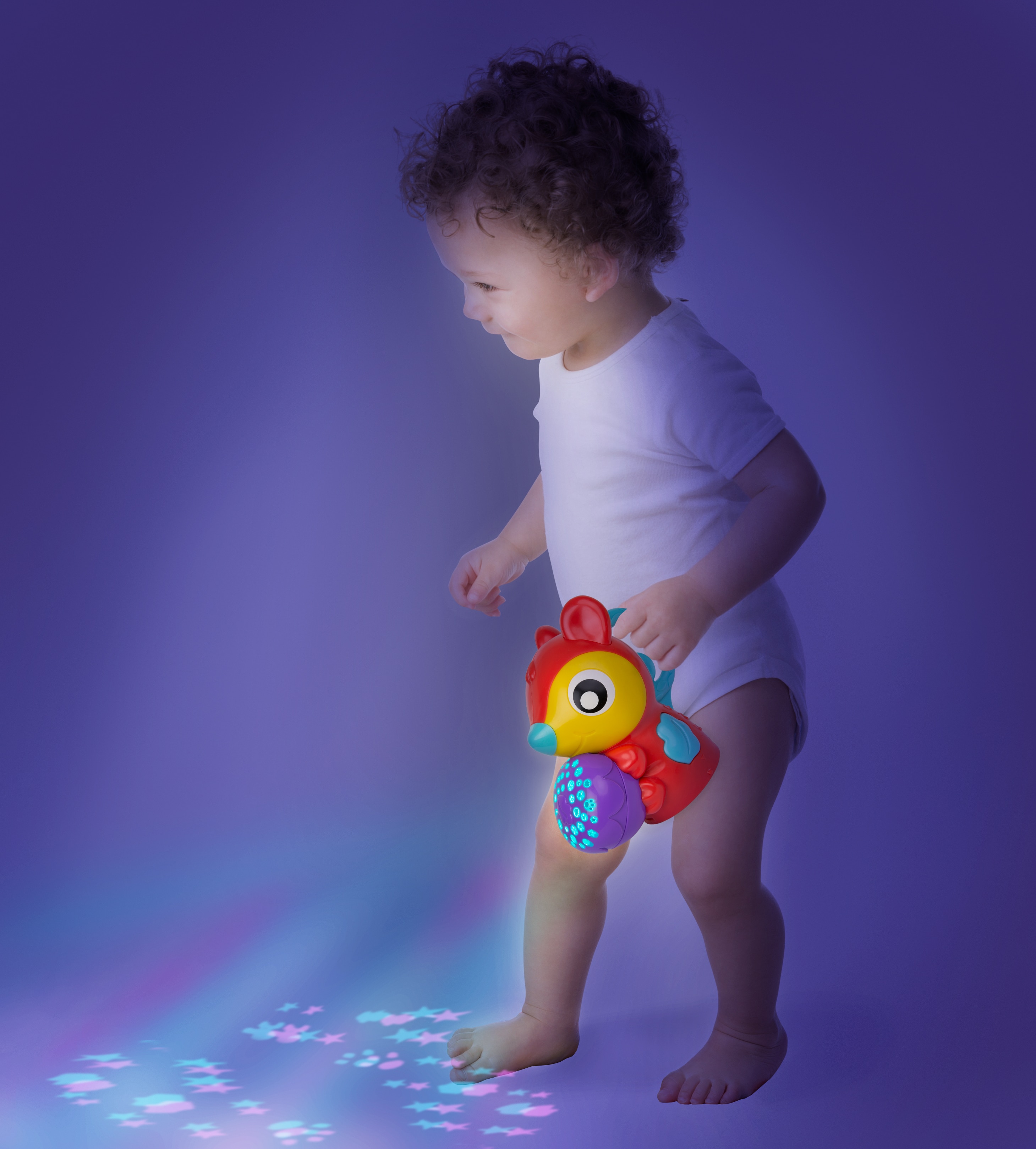 Gimansio para bebé Woodlands Music and Light Projector Gym Playgro 6