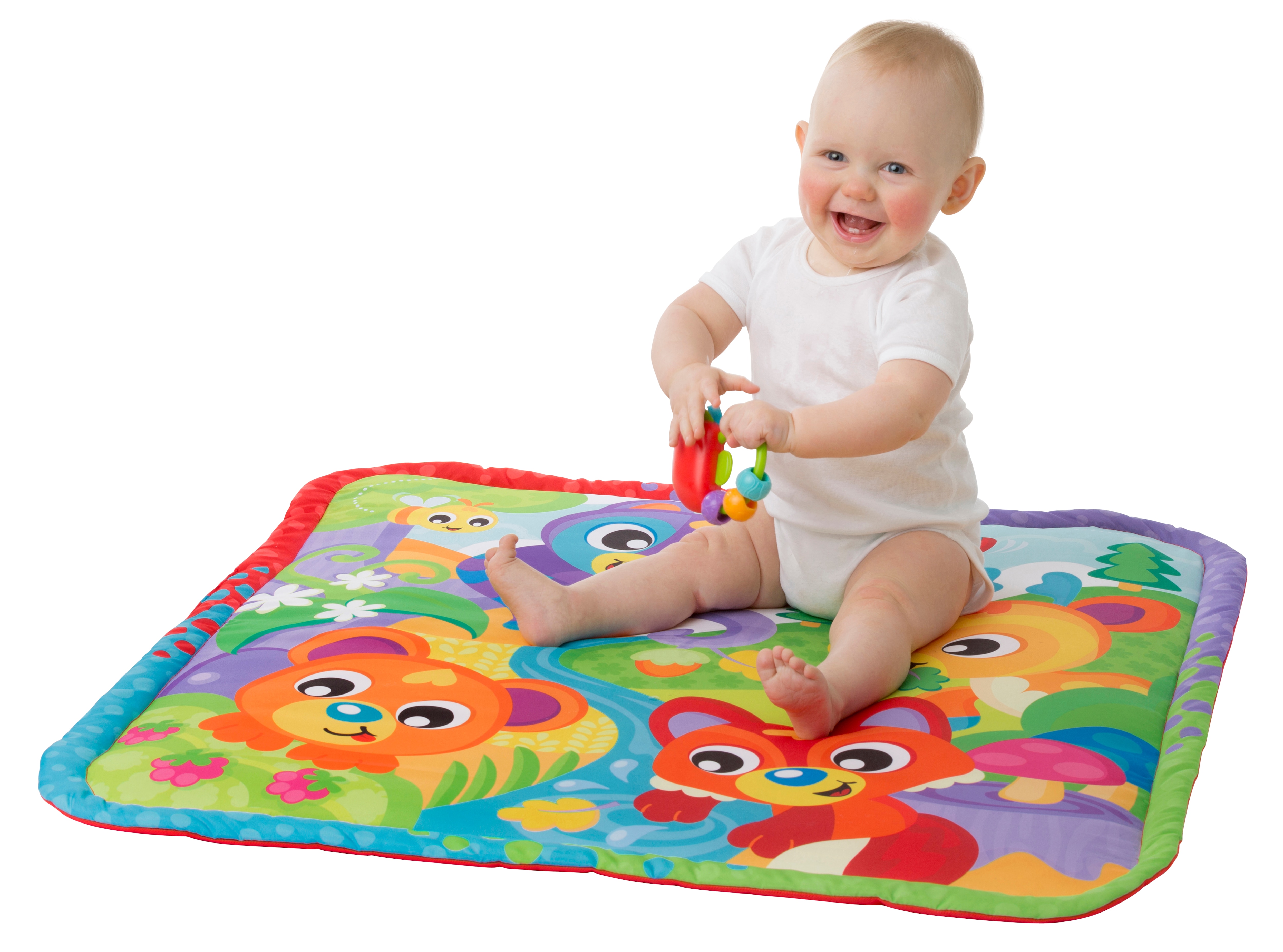 Gimansio para bebé Woodlands Music and Light Projector Gym Playgro 7