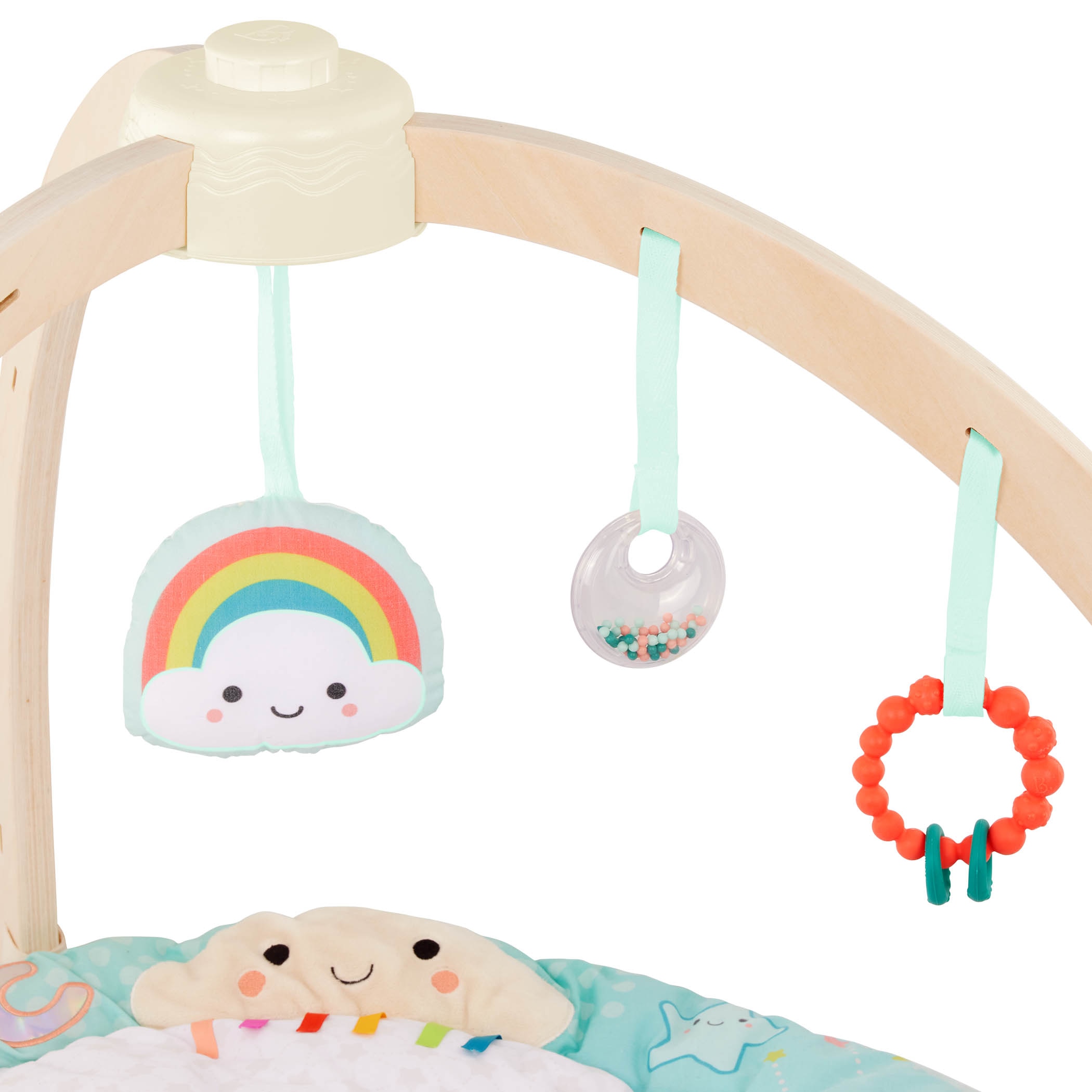 Gimansio de madera para bebés B. Toys 4