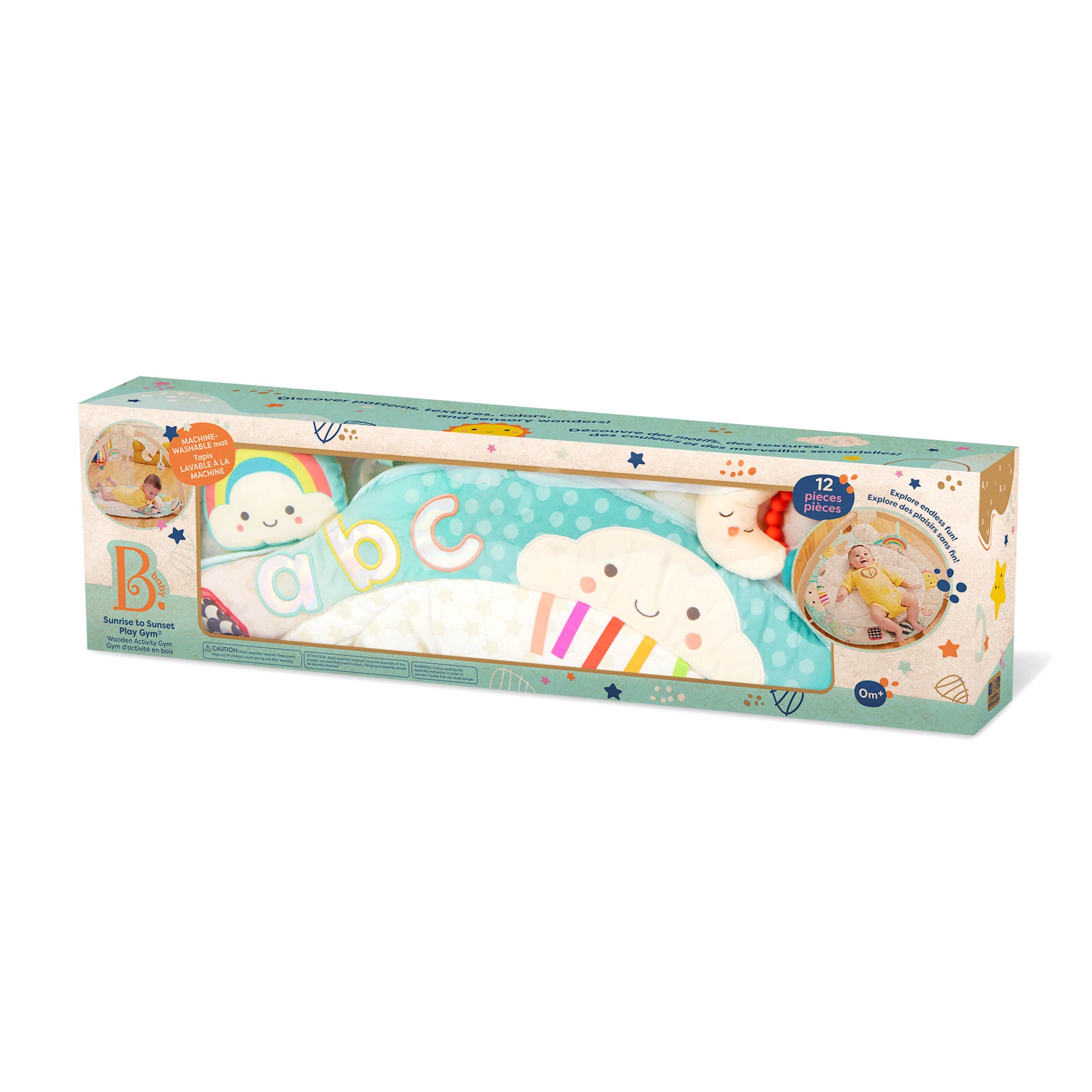 Gimansio de madera para bebés B. Toys 9