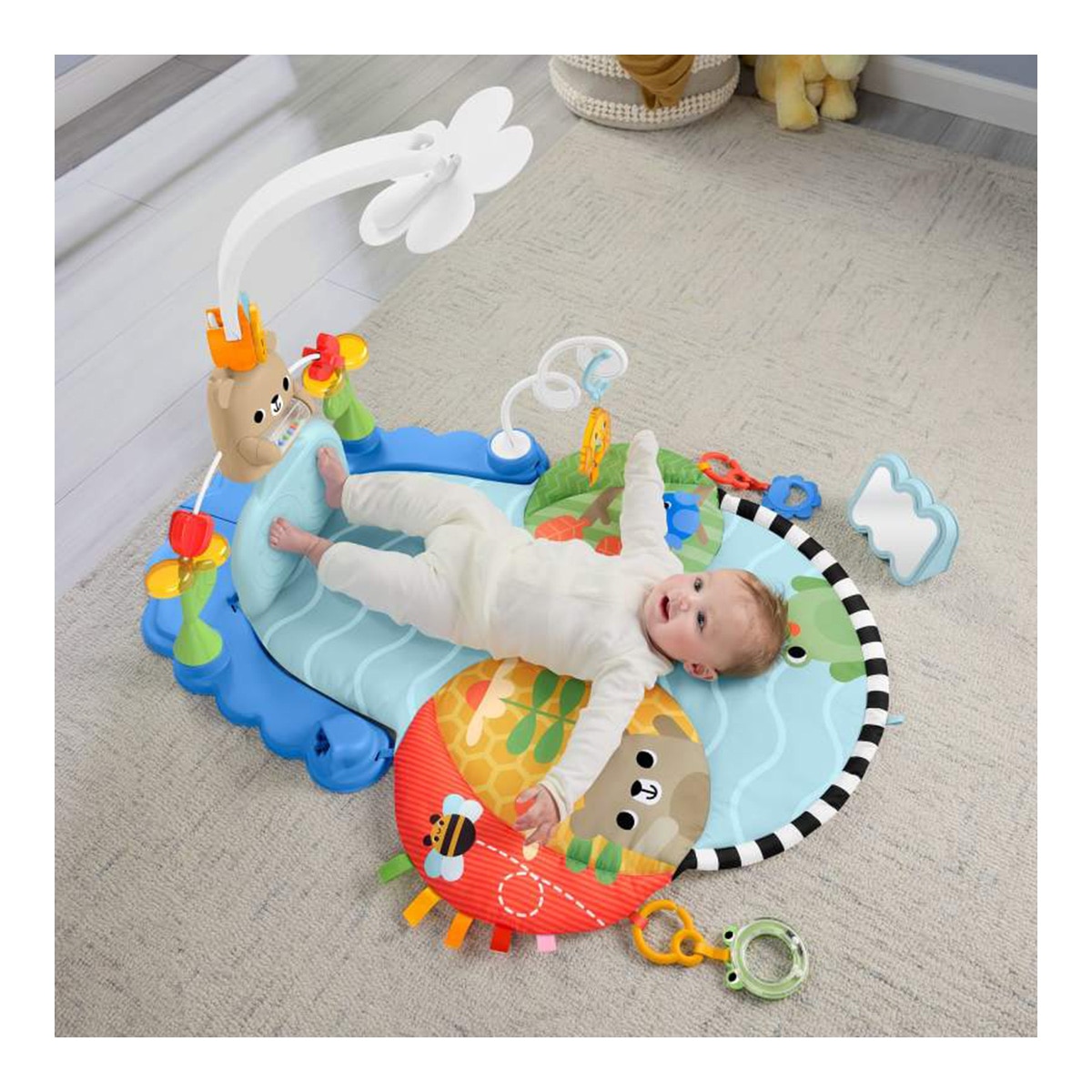 Alfombrilla de juego 3 en 1 Pataditas y Balanceo Fisher-Price 7
