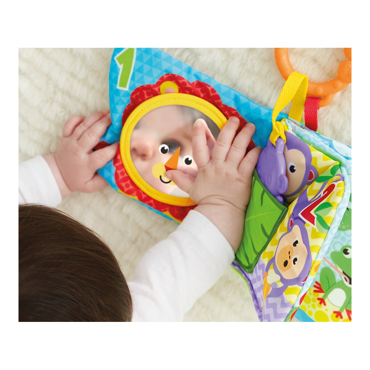Fisher-Price Libro activity bebé, juguete para bebé recién nacido