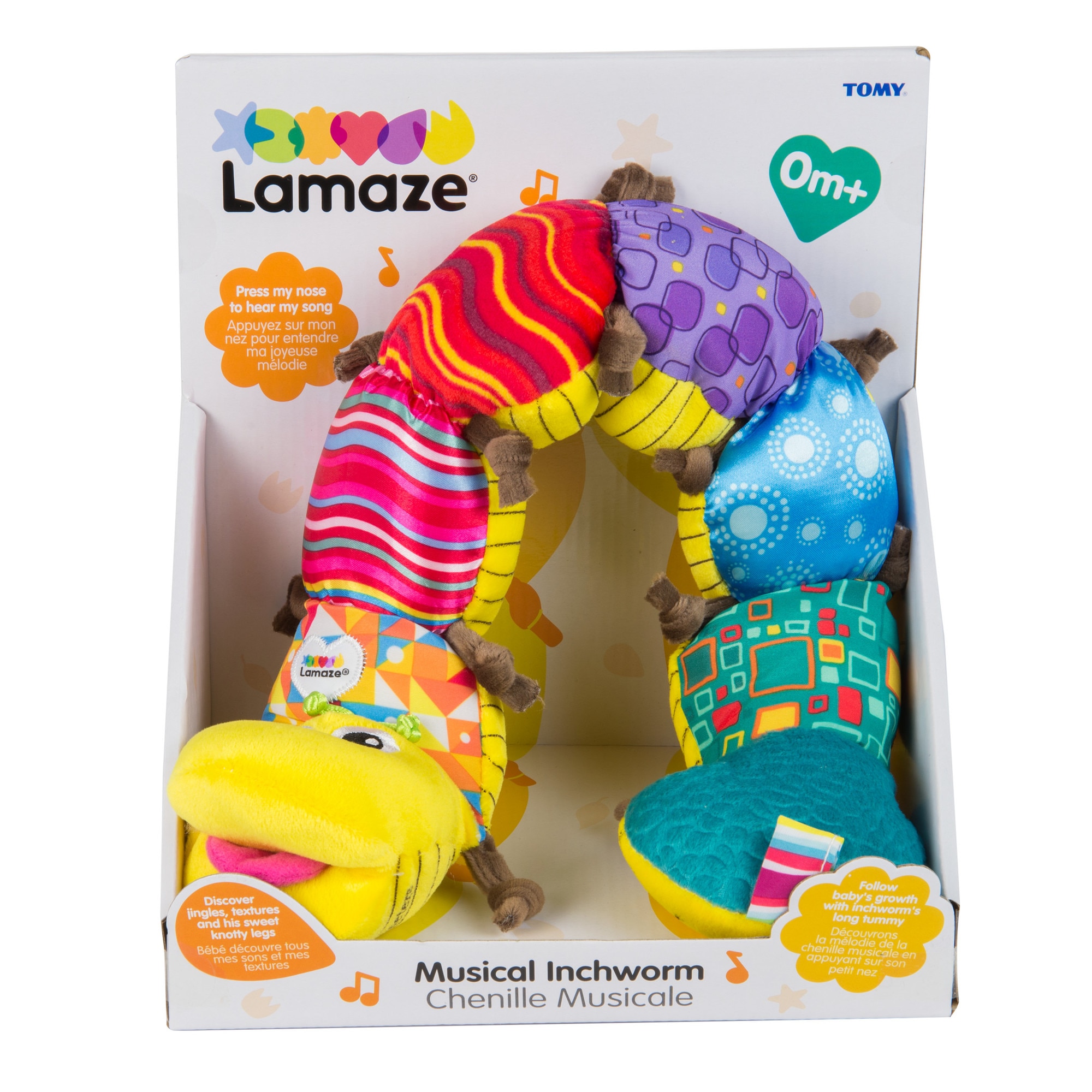 Juguete Gusano musical Lamaze 2