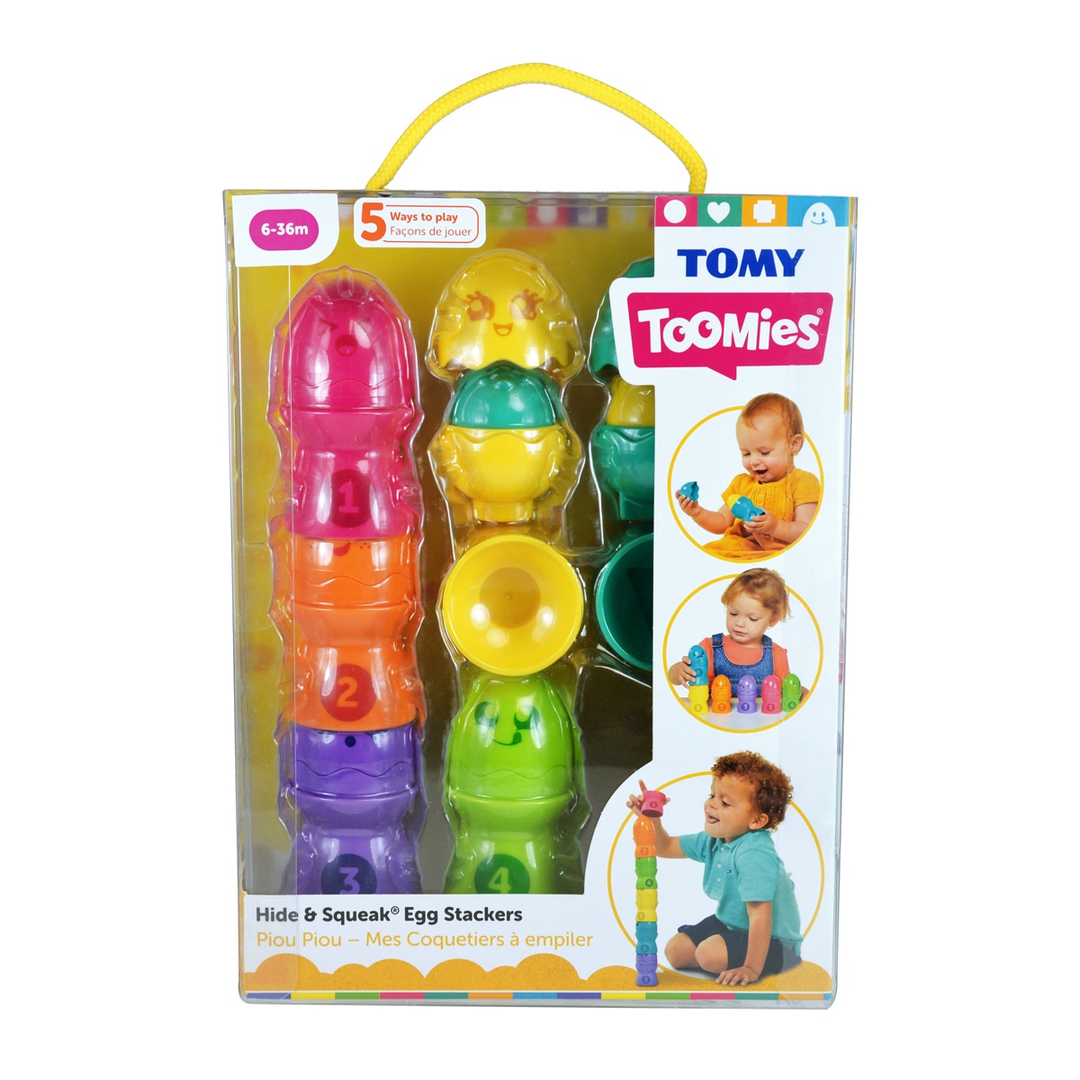 Imagen 0 de Juguete de Huevos apilables Tomy Toomies