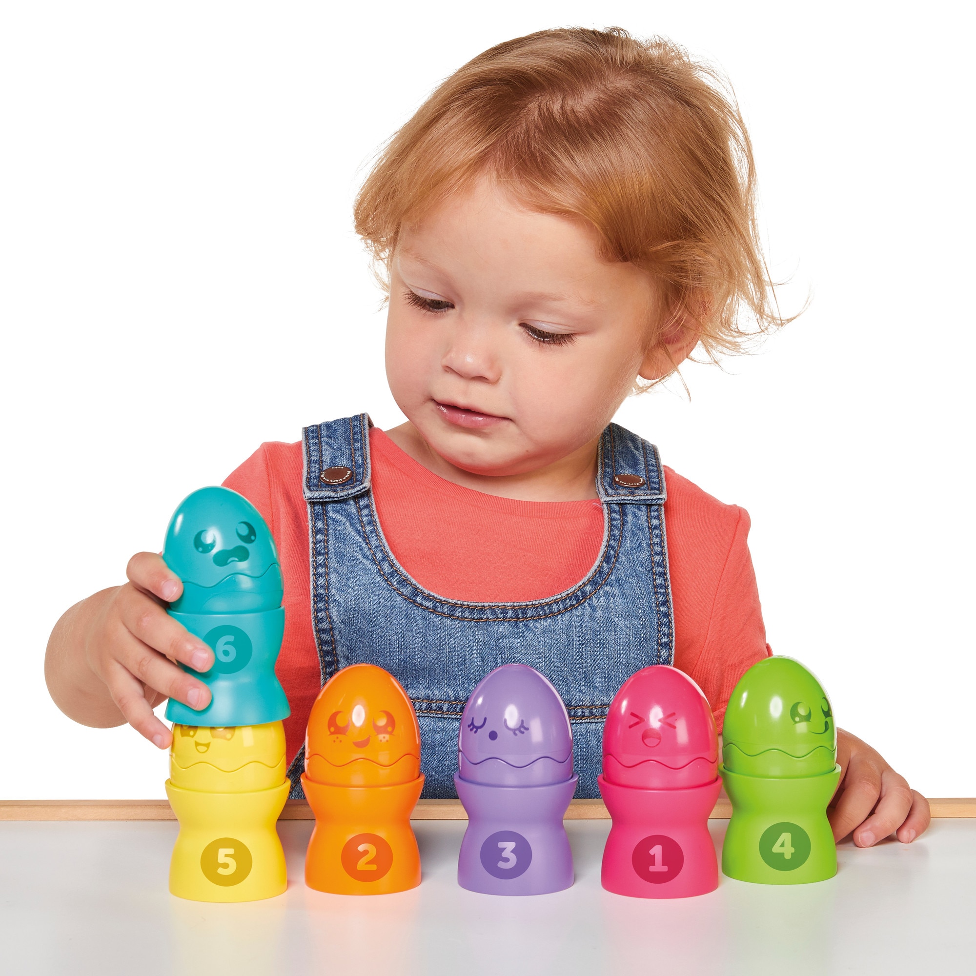 Juguete de Huevos apilables Tomy Toomies 8