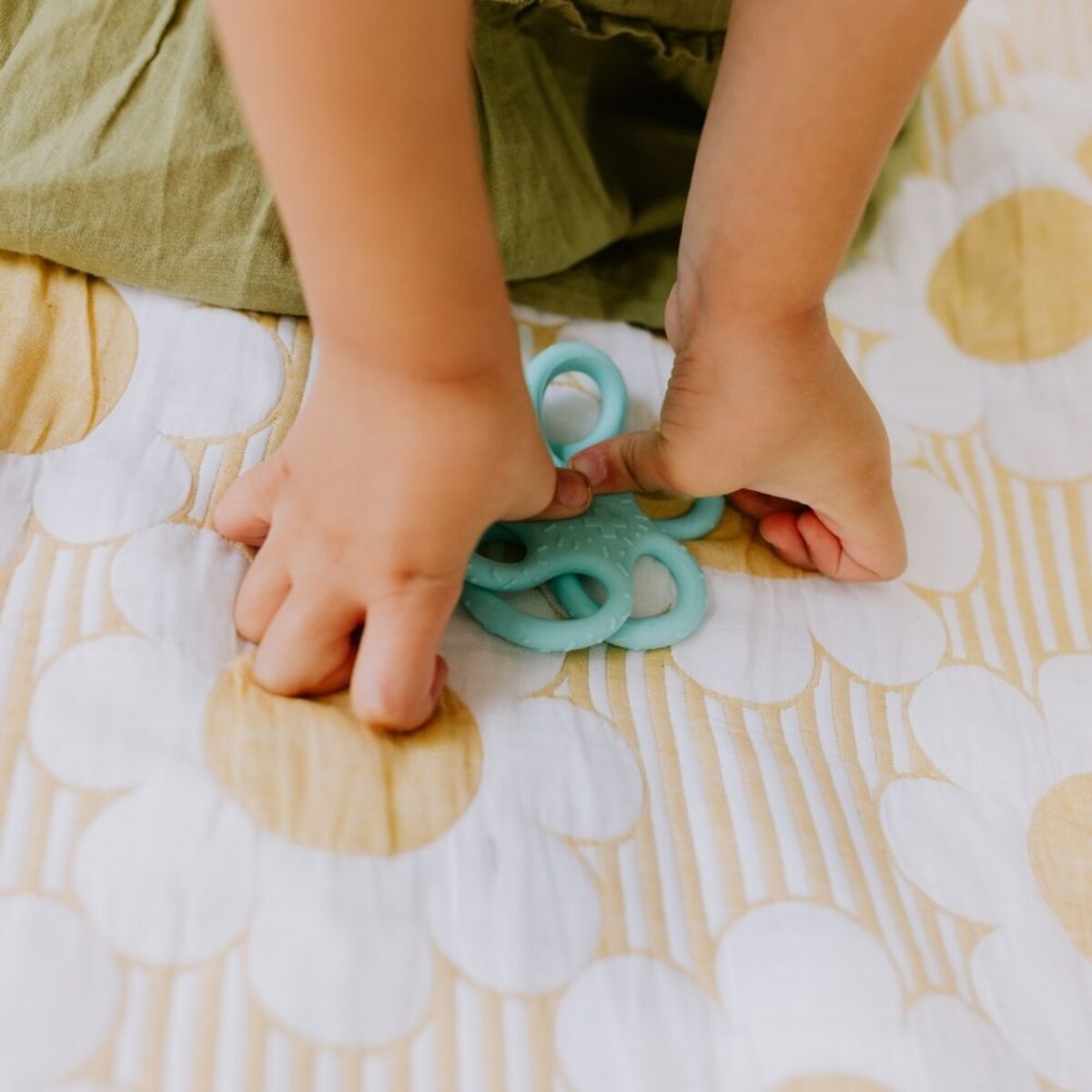 2 Set de bolas sensoriales: bola sensorial y 
pelota saltarina azul/menta 3