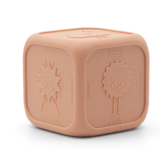 Cubo de los sentimientos rosa