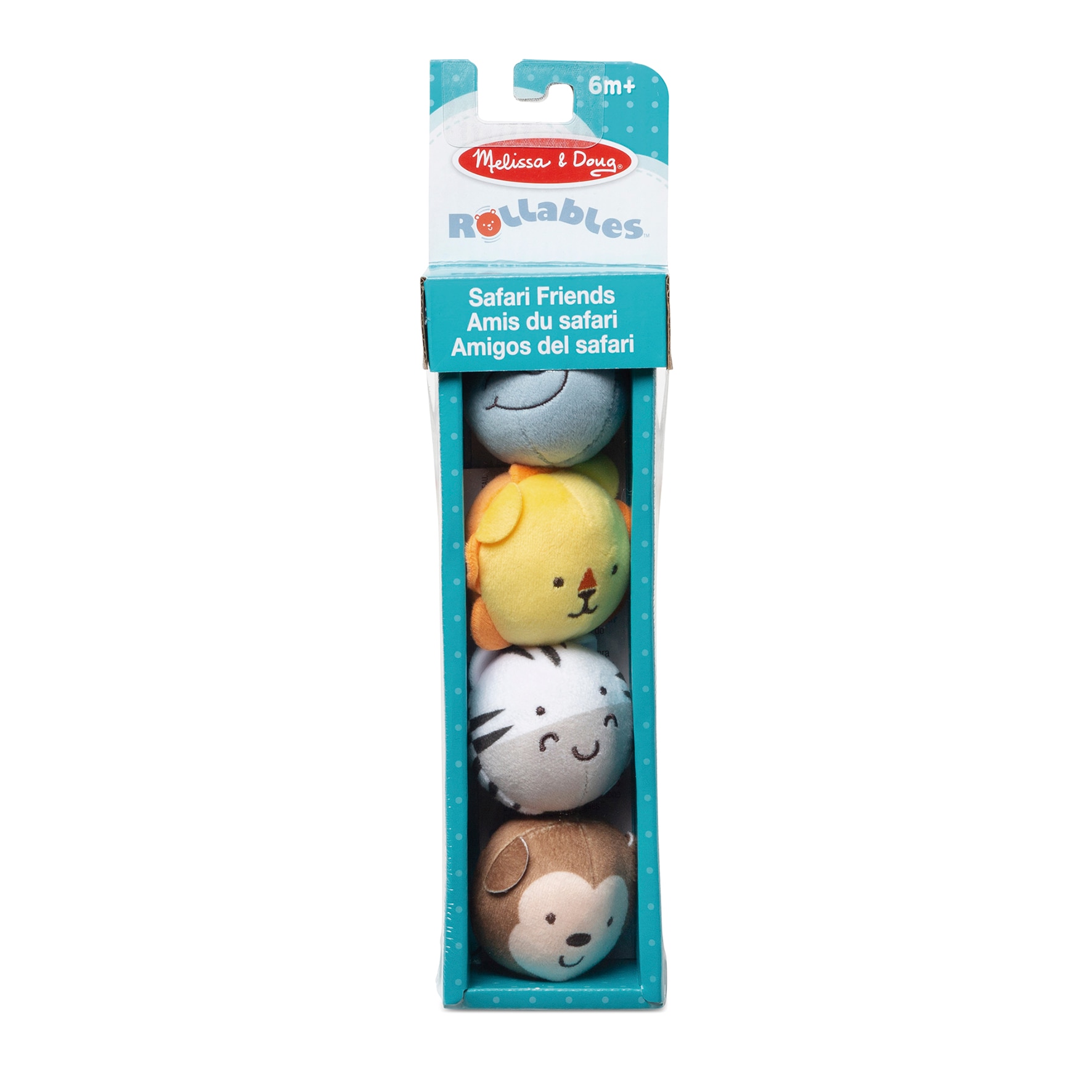 Amigos del Safari Enrollables Melissa & Doug 3