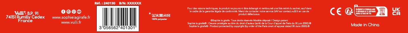 Nube de motricidad Sophie La Girafe 7