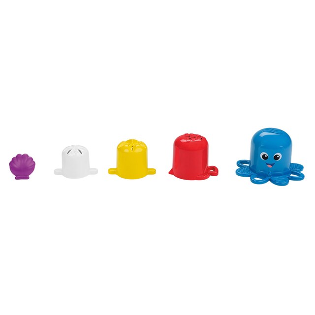 Juego de vasos sensoriales apilable Opus's Stack & Stream Baby Einstein