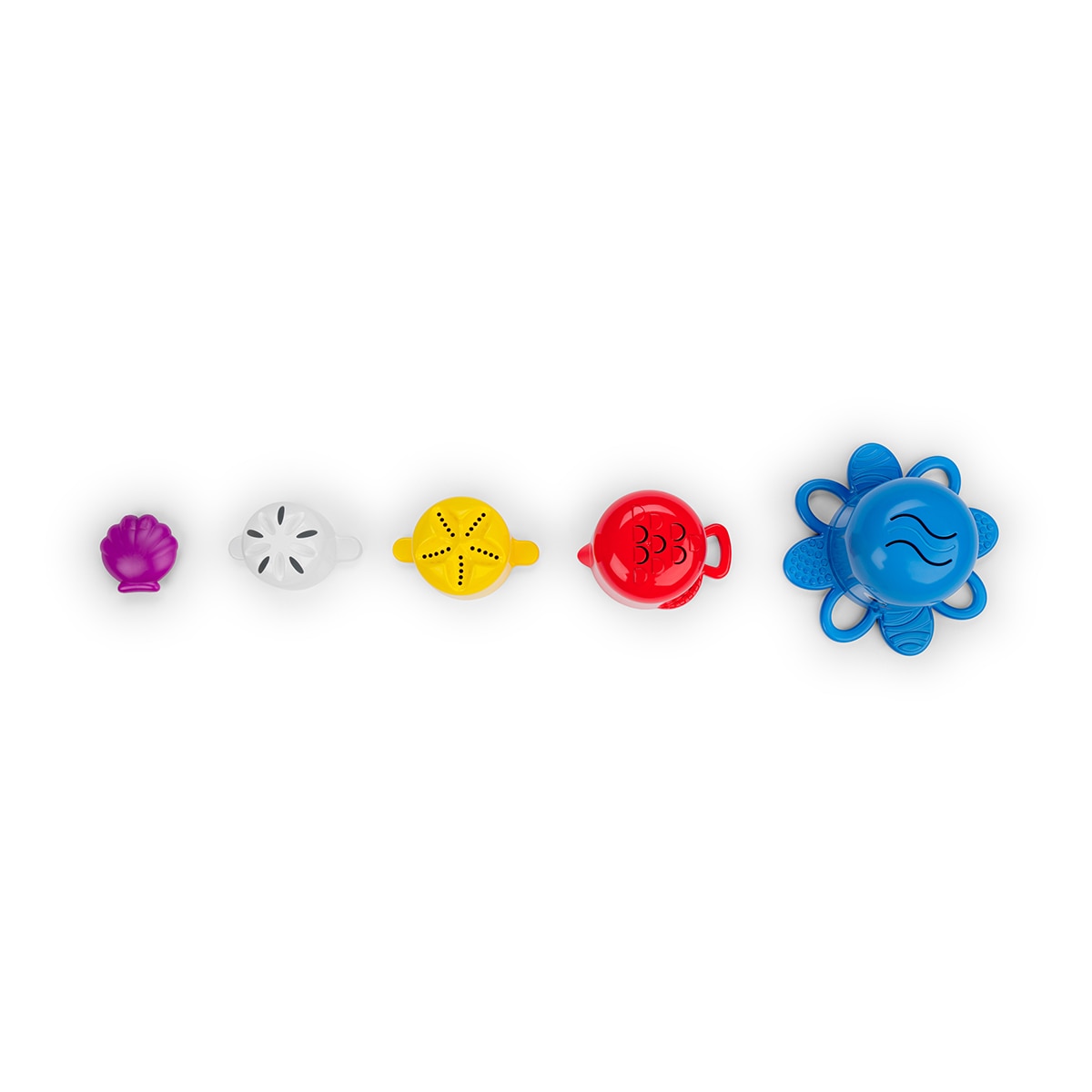 Juego de vasos sensoriales apilable Opus's Stack & Stream Baby Einstein 5