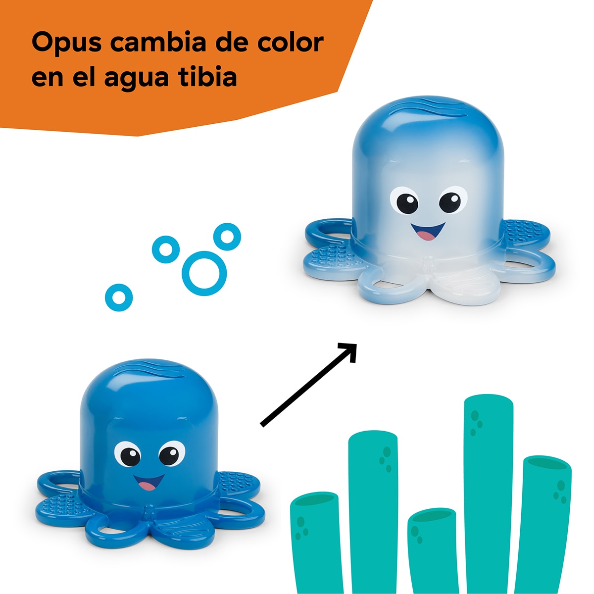 Juego de vasos sensoriales apilable Opus's Stack & Stream Baby Einstein 7
