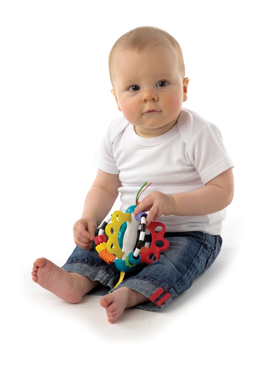 Bola sonajero Explor-a-ball Playgro 2