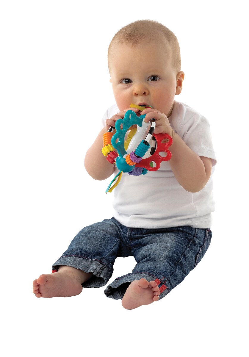 Bola sonajero Explor-a-ball Playgro 3
