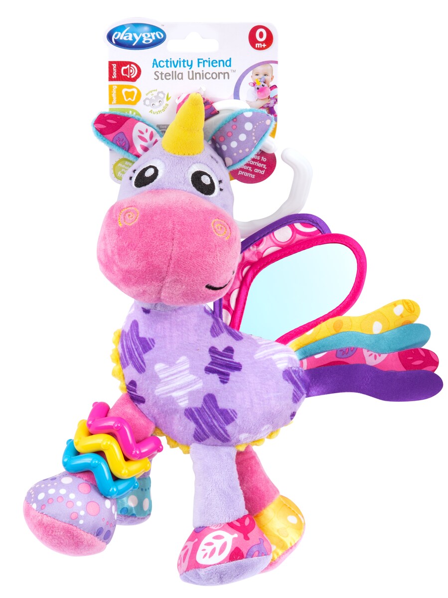 Juguete colgante Activity Friend Stella Unicorn Playgro 5