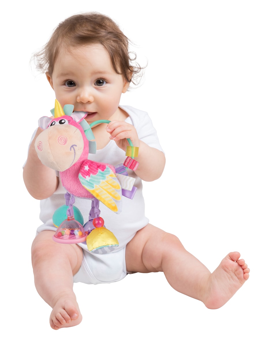 Juguete sonajero Unicorn Activity Rattle Playgro 3