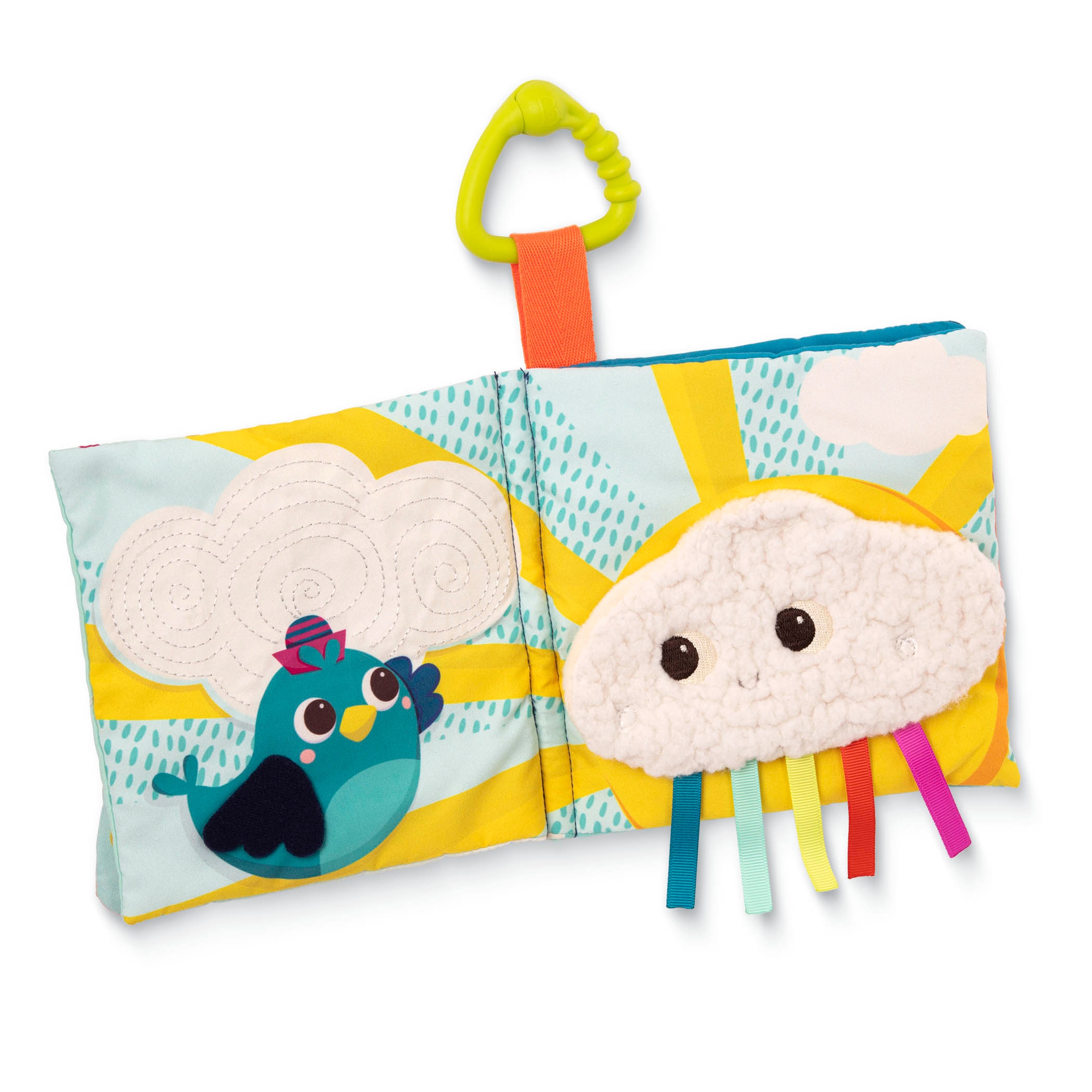 Livro Interativo Suave Para Bebés Rainbow Sunshine 6