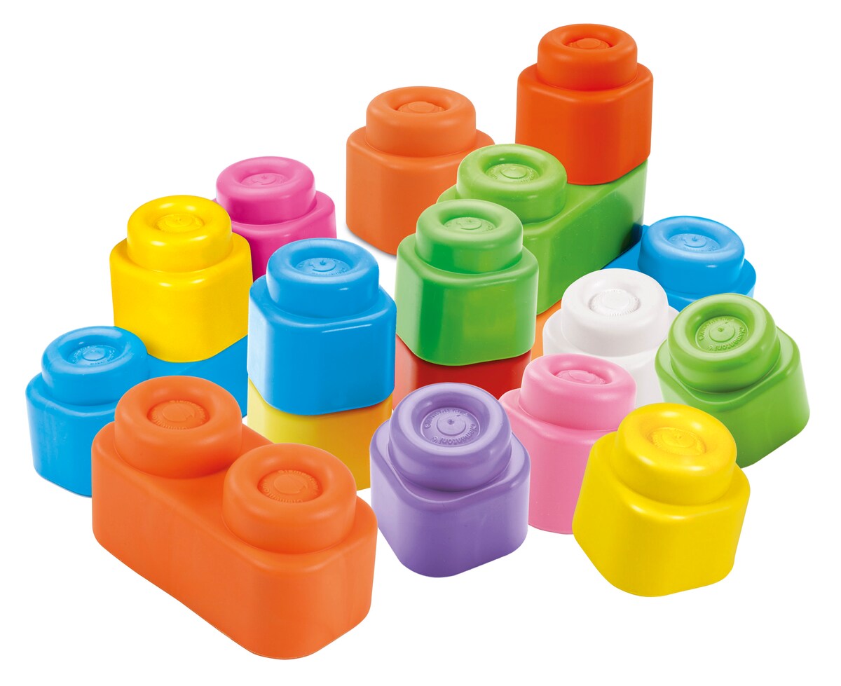 Bolsa 20 Bloques Blanditos Clemmy Clementoni 2