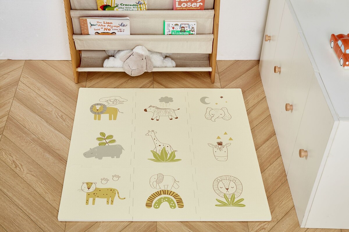 Alfombra Puzle Safari 90 x 90 9