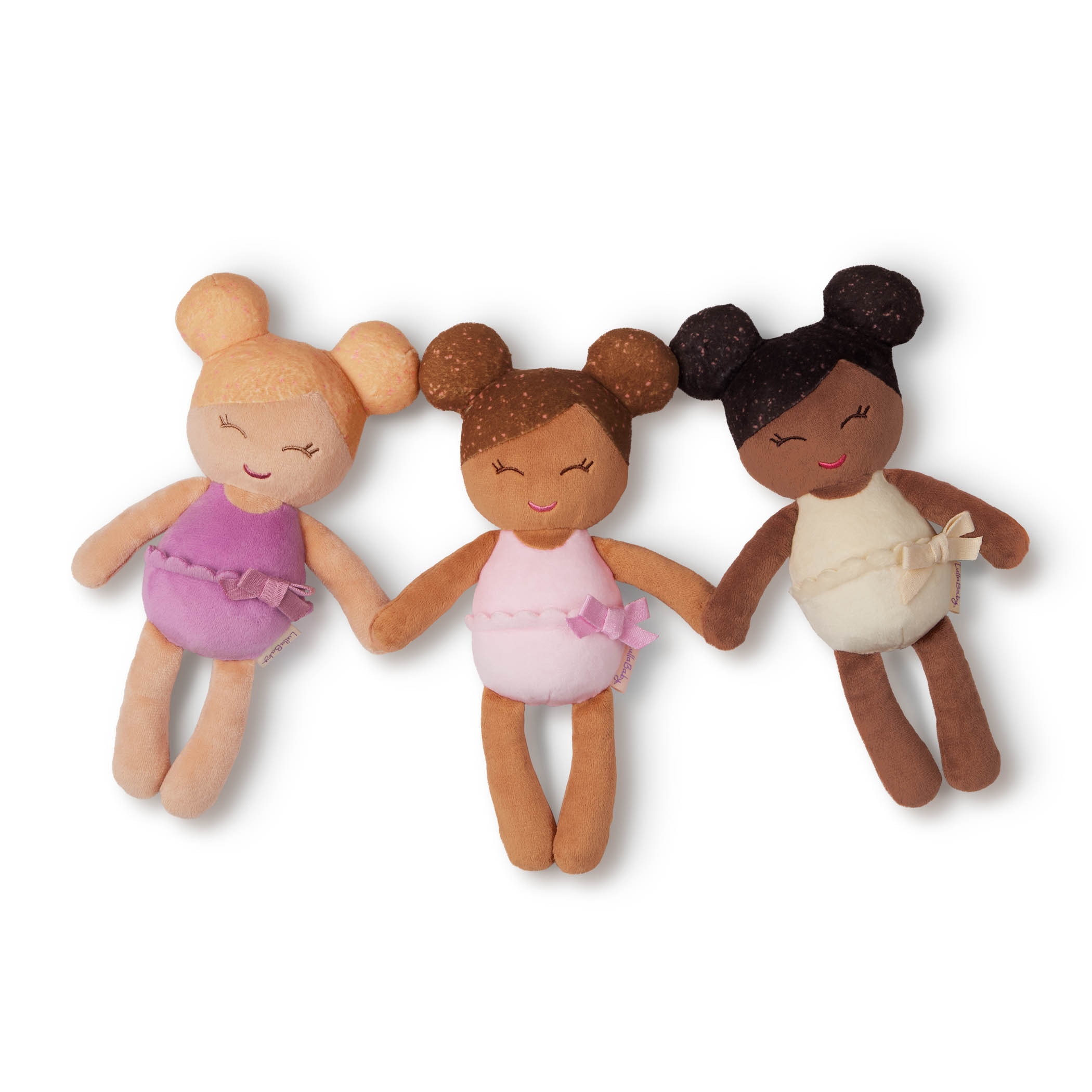 Cesto 3 Mini Bonecas Peluche de Banho 3