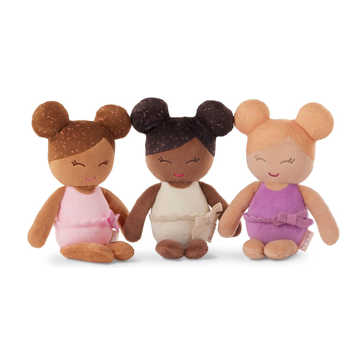 Cesto 3 Mini Bonecas Peluche de Banho 4