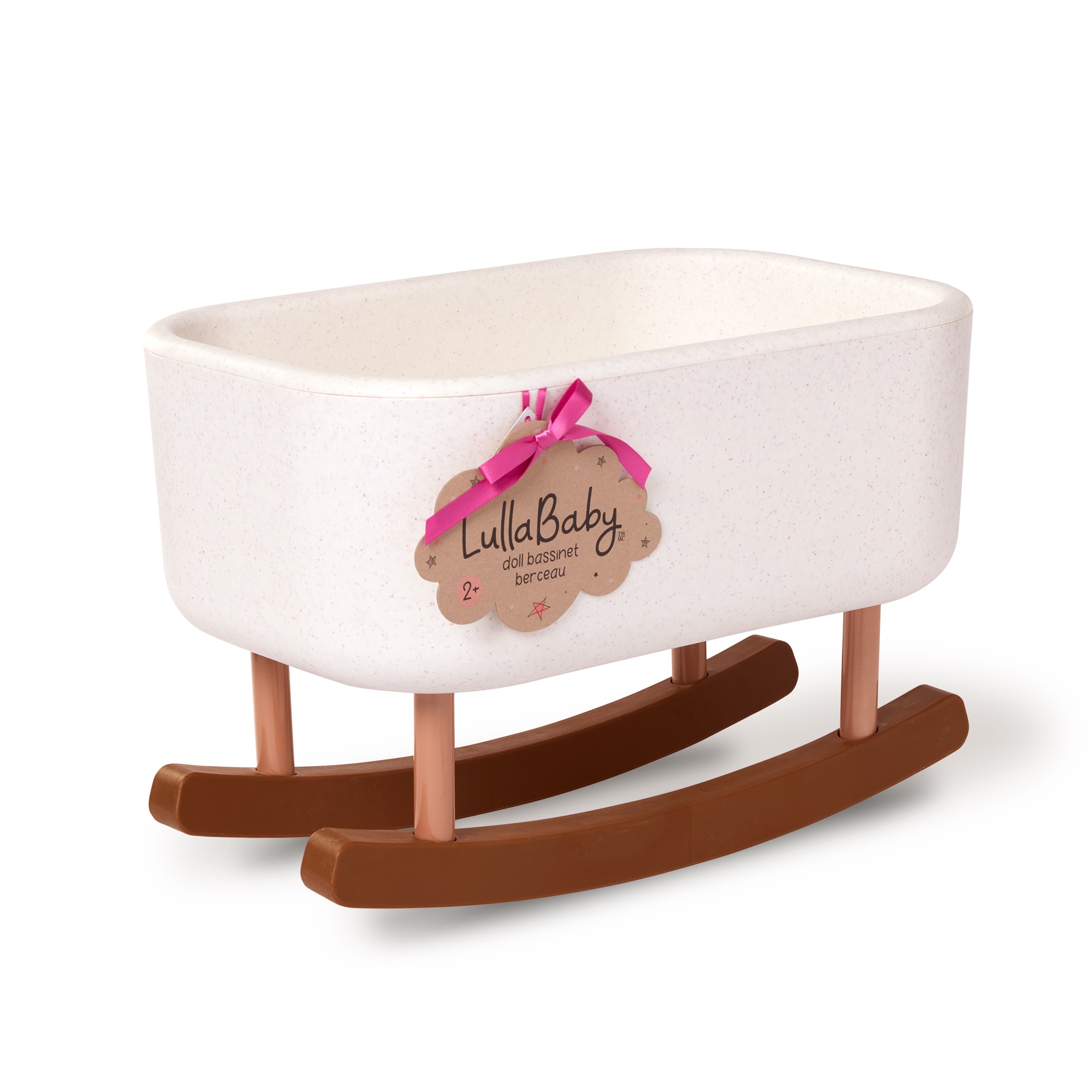 Cuna mecedora para muneca bebe Lullababy 7